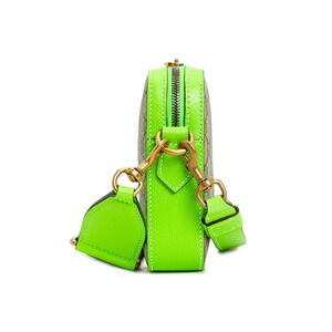 Gucci Supreme GG beige GG bag Ophidia crossbody green neon